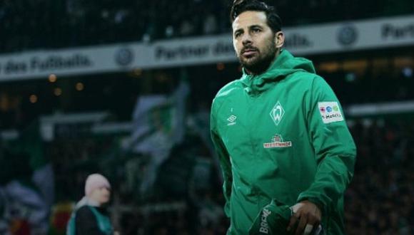 Werder Bremen dio a conocer el tiempo de para que tendrá Claudio Pizarro
