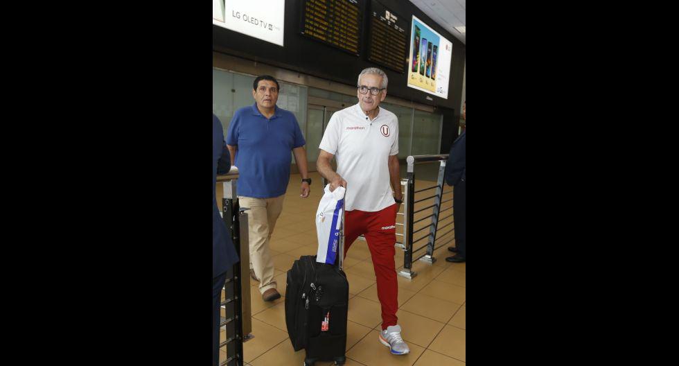 Las postales de la llegada de Universitario de Deportes a Lima tras eliminación de la Copa Libertadores 2020. (Foto: Violeta Ayasta / GEC)