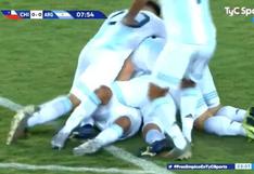 Argentina vs. Chile: Capaldo puso el 1-0 para la ‘Albiceleste’ en el Preolímpico Sub-23 [VIDEO]