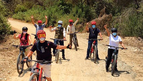 Ahora puedes hacer turismo en el Santuario Histórico Bosque de Pómac en bicicleta. (Foto: Sernanp)