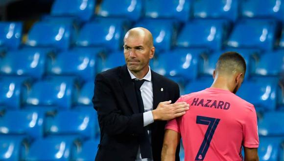 Zinedine Zidane cumple su segunda etapa como entrenador en el Real Madrid.  (Foto: AFP)
