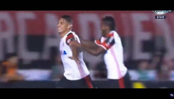 Flamengo: mira el gol de Paolo Guerrero ante Goianiense 