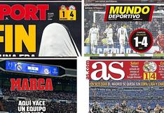 Real Madrid y las duras portadas en España tras paliza del Ajax [FOTOS]
