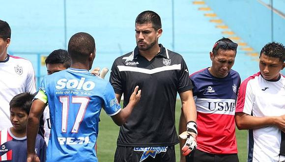 Erick Delgado: "Los goles de Universitario fueron errores nuestros"
