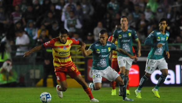 Monarcas Morelia vs. León se enfrenta en la Liguilla de la Liga MX. (Foto: AFP)