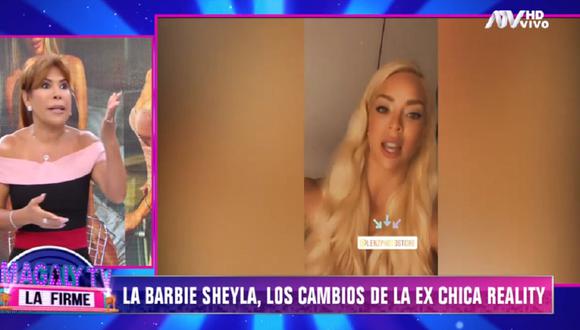 Magaly Medina critica a Sheyla Rojas por su radical transformación. (Video: ATV)