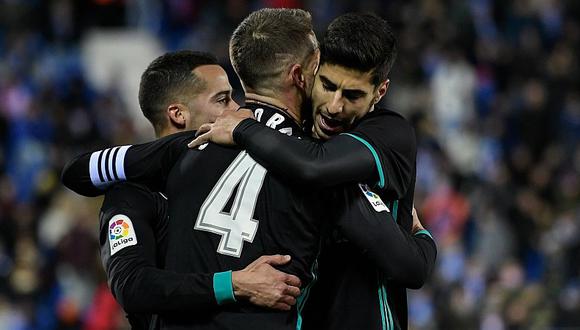 Real Madrid venció a Leganés y recortó puntos con Barcelona