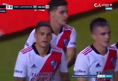 Gol de River Plate: Juanfer Quintero puso el 3-0 del sobre Laferrere | VIDEO