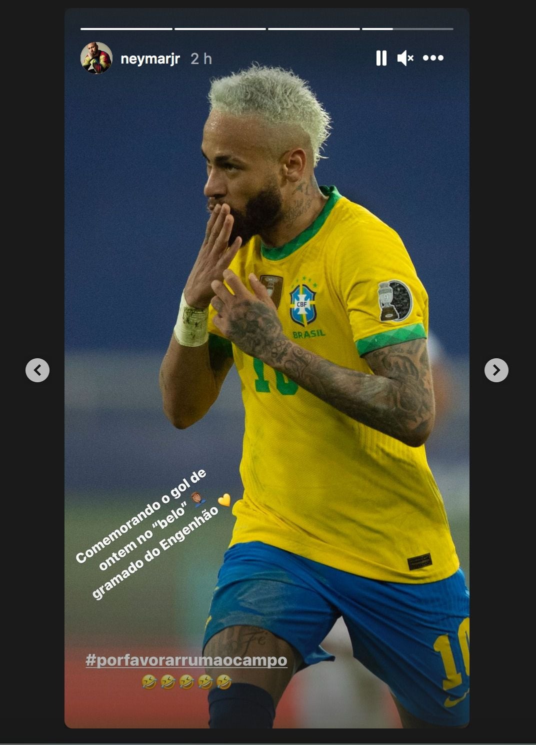 (Foto: Instagram Neymar)