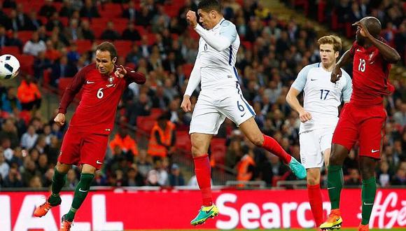 Inglaterra vence 1 a 0 a Portugal en partido amistoso 