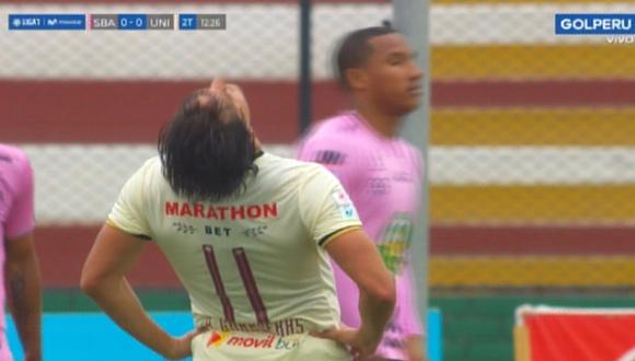 Universitario vs. Sport Boys | Rafael Guarderas y el remate que casi convierte el 1-0 en el Callao | VIDEO