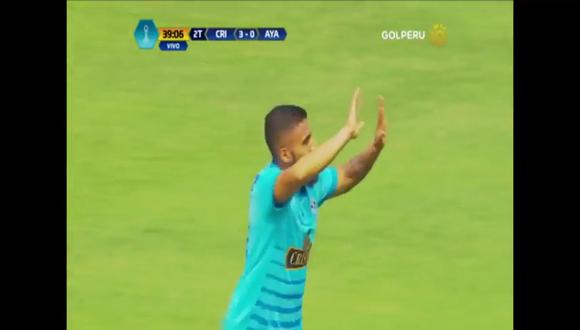 Sporting Cristal: Josepmir Ballón puso el 4-0 final con un golazo [VIDEO]