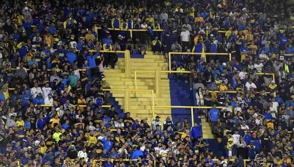 Boca Juniors fue multado por Conmebol debido a una infracción cometida en el último duelo por Copa Libertadores 2020. (Foto: AFP)