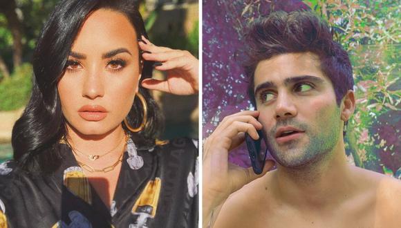 Max Ehrich y Demi Lovato cancelaron su compromiso dos meses después del anuncio. (Fotos: Instagram / @ddlovato / @maxehrich).