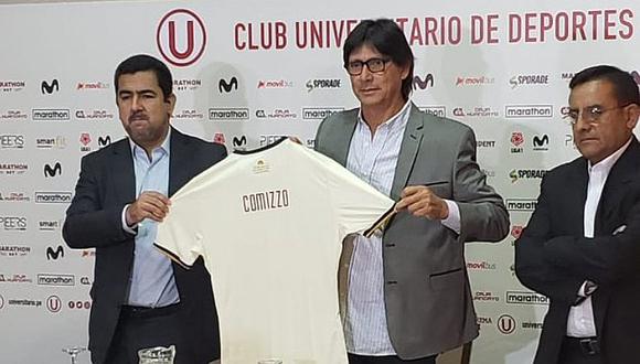 Universitario | Ángel Comizzo fue presentado como nuevo técnico de los merengues | FOTOS y VIDEO