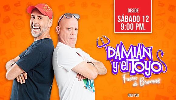 Damián y El Toyo estrenarán programa este sábado 12 de marzo a las 9 de la noche por Willax TV. (Foto: Instagram @willaxtelevision)