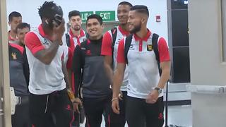 M​elgar | Jugadores arribaron a Lima enmascarados por Halloween | VIDEO