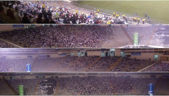 Universitario vs. Alianza Lima: Así lucen las tribunas del Monumental