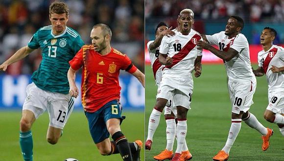 Diario AS compara a la selección peruana con España y Alemania