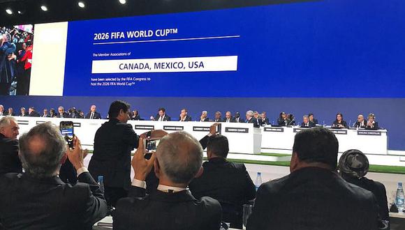 Oficial: EE UU, México y Canadá organizarán el Mundial de fútbol 2026