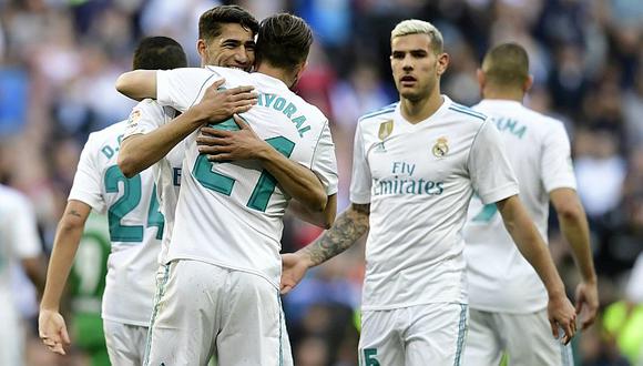 Real Madrid venció a Leganés en el Santiago Bernabéu