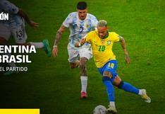 Eliminatorias Qatar 2022: Argentina vs. Brasil chocan en San Juan al 100% de aforo