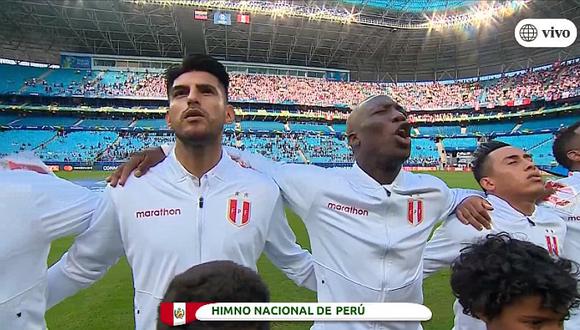 Copa América 2019 | Perú vs. Venezuela EN VIVO: así se entonó el Himno en el Arena do Gremio | VIDEO