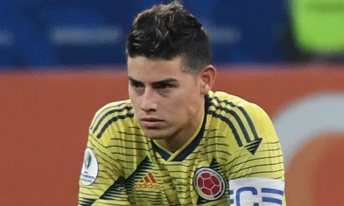James Rodríguez fue desconvocado por Colombia y no estará presente ante la selección peruana | FOTO: AFP