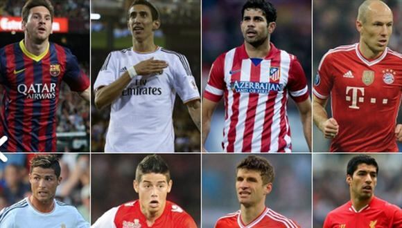 UEFA da a conocer los nominados a mejor jugador de Europa 2013-2014