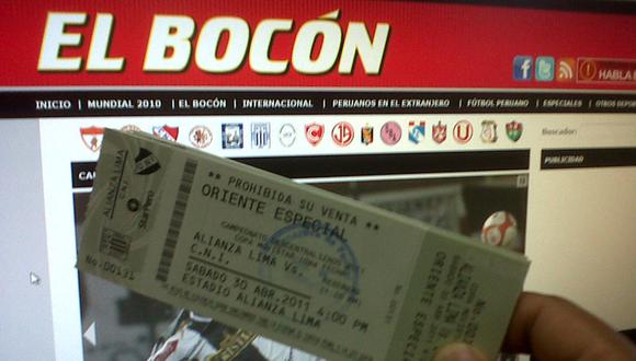 Ven a EL BOCÓN con tu diario y llevate una entrada doble para Alianza - CNI