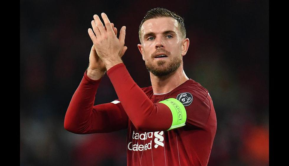 Jordan Henderson, en 38.7 millones de dólares. (Foto: AFP)