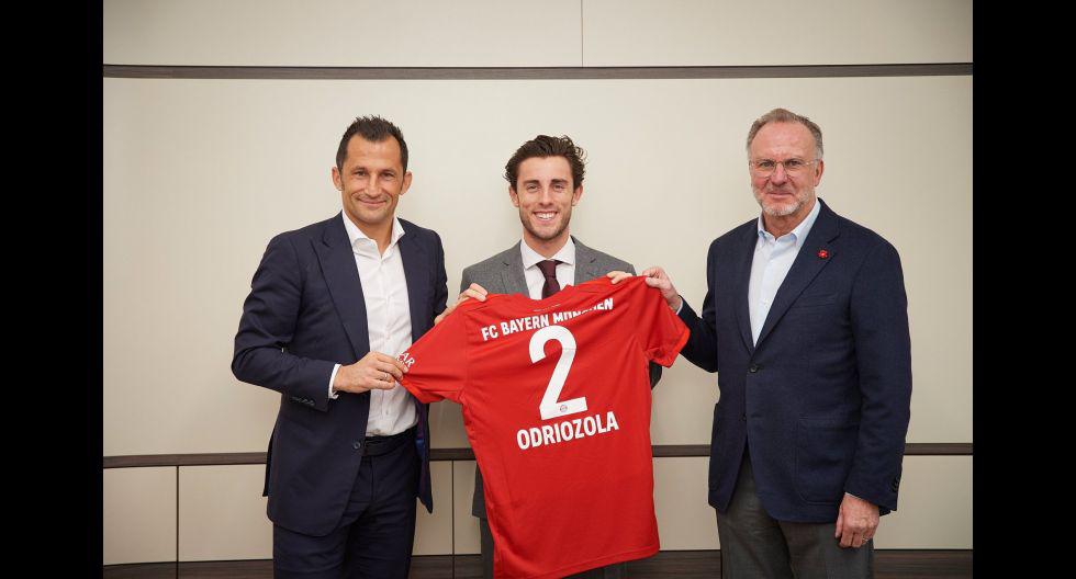 Álvaro Odriozola fue cedido a Bayern Múnich hasta el final de la temporada. (Foto: Bayern Múnich)