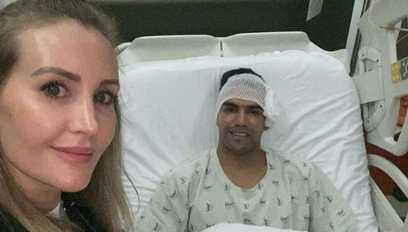 Radamel Falcao fue sometido a un operación por una fractura facial. (Foto: Instagram)