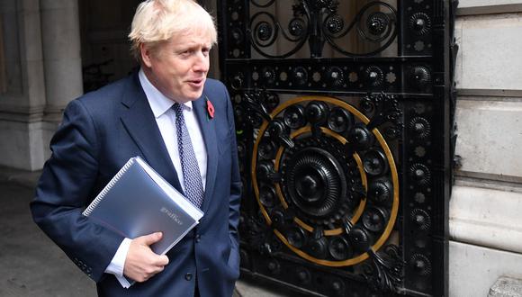 El primer ministro del Reino Unido, Boris Johnson, en una imagen de archivo. (JUSTIN TALLIS / AFP)