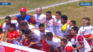Juan Aurich vs. Cienciano: jugadores del 'Ciclón' lucieron polos agradeciendo a Edwin Oviedo | VIDEO
