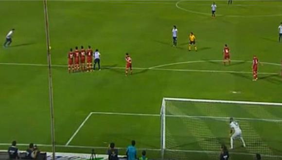 Universitario: este es el error de Carlos Cáceda en el gol de Pacheco [VIDEO]