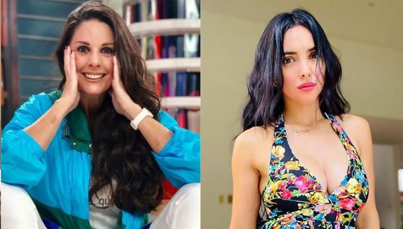 ¿Rebeca Escribens recibe carta notarial de Rosángela Espinoza y la rompe en vivo?. (Foto: Composición/Instagram)