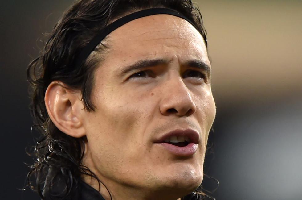 Edinson Cavani. (Foto: AFP)