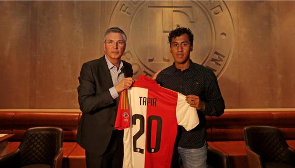 Renato Tapia es oficialmente jugador del Feyenoord