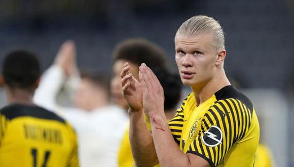 Erling Haaland tendría una lesión más grave en Borussia Dortmund. (Foto: Getty)