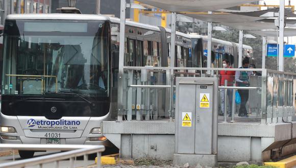 Metropolitano funcionará con servicios restringidos desde el 1 de diciembre. (Foto: Lino Chipana / GEC)