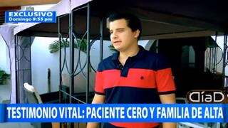 Paciente cero de Covid-19 en Perú: "Me gustaría que por mí la gente haya tomado conciencia” (VIDEO)