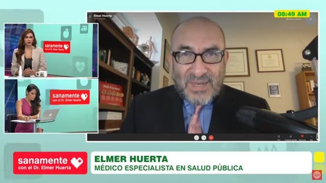 Doctor Elmer Huerta criticó las propuestas de candidatos para enfrentar la pandemia de COVID-19 | VIDEO