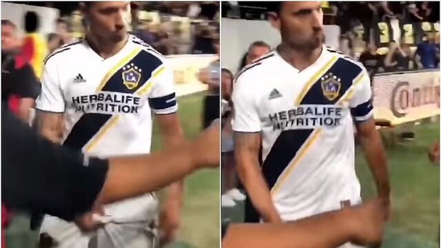 ​Ibrahimovic hizo gesto obsceno a famoso cantante: 'Si no me quedo, ninguno se acordará de la MLS' | VIDEO