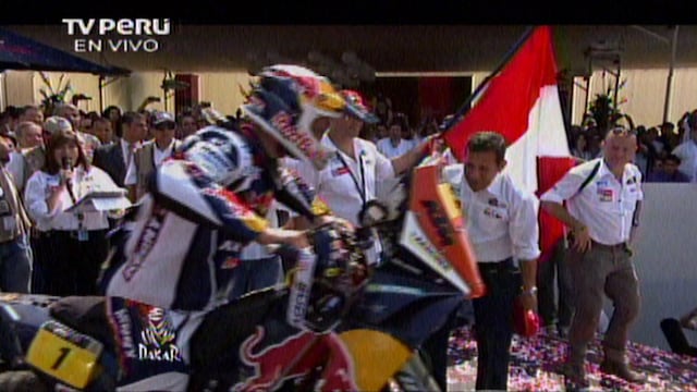 Ollanta Humala inicio la partida simbólica de Dakar 2013 [VIDEO]