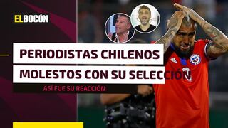 Periodistas chilenos destrozados tras ser eliminados de Qatar 2022