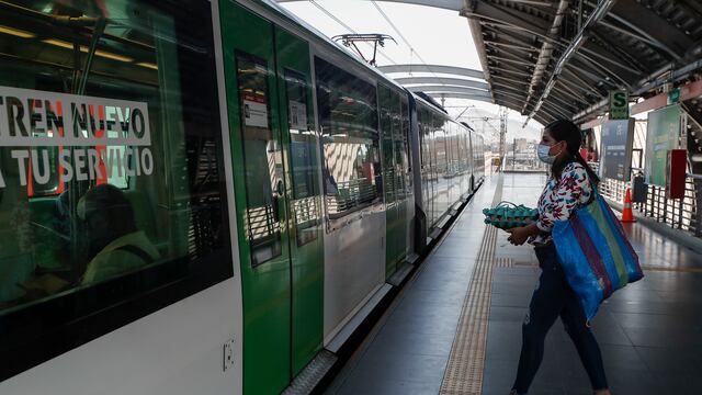 Aumentan el número de viajes de los trenes de la Línea 1 del Metro de Lima por temporada navideña