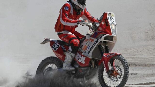 Felipe Ríos culmina quinta etapa del Dakar 2013 en el puesto 29 de la general 