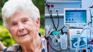 Mujer de 90 años fallece tras ceder su respirador para que sea usado en pacientes jóvenes 