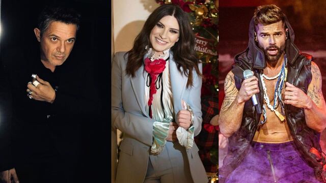 Alejandro Sanz muestra lo bien que lo pasa junto a Laura Pausini y Ricky Martin | VIDEO